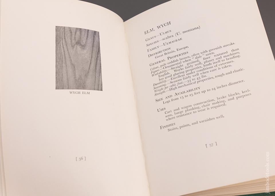 1938 BOOK “A DICTIONARY OF WOOD” - 97336