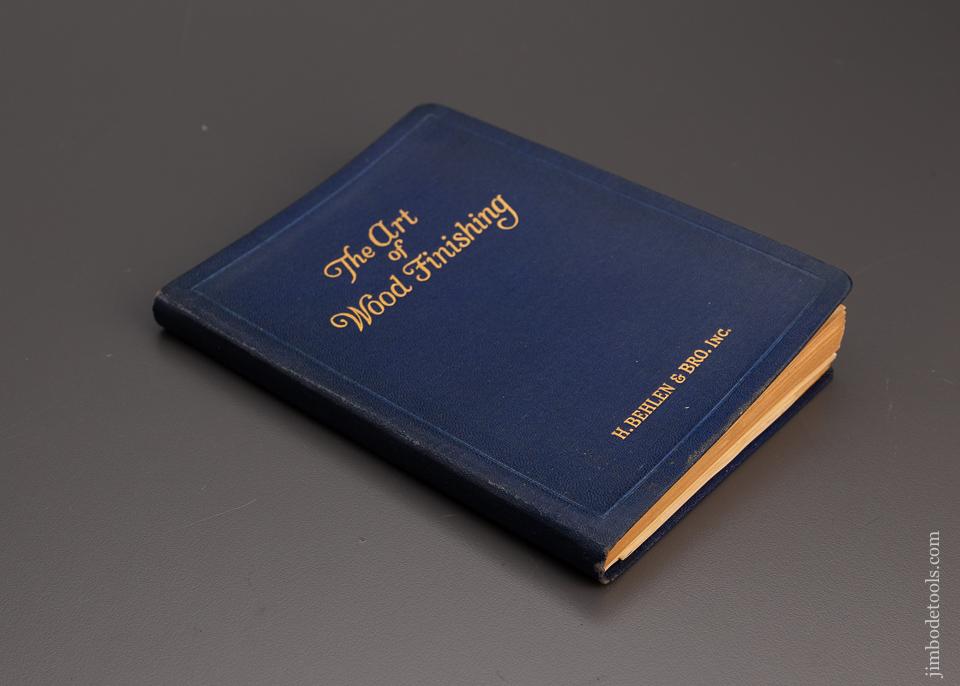 1944 BOOK “THE ART OF WOOD FINISHING” - 97338