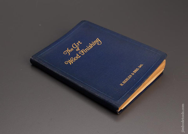 1944 BOOK “THE ART OF WOOD FINISHING” - 97338