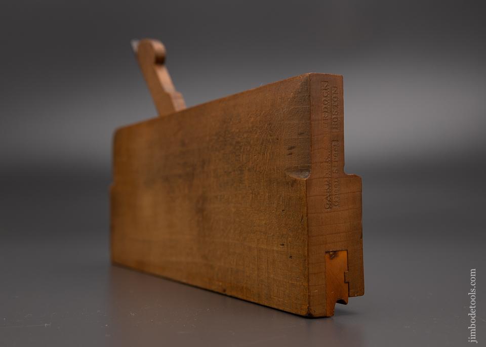 Extra Extra Fine Rare Left-Handed 1/4 inch Side Bead Plane by GARDINER & MURDOCK BOSTON - 97359