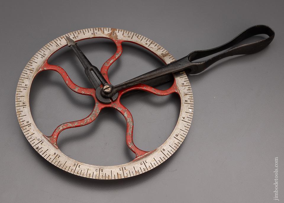 Remarkable Wheelwright’s Iron Traveler in Full Paint - 97363