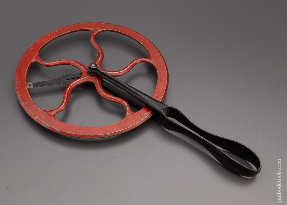 Remarkable Wheelwright’s Iron Traveler in Full Paint - 97363