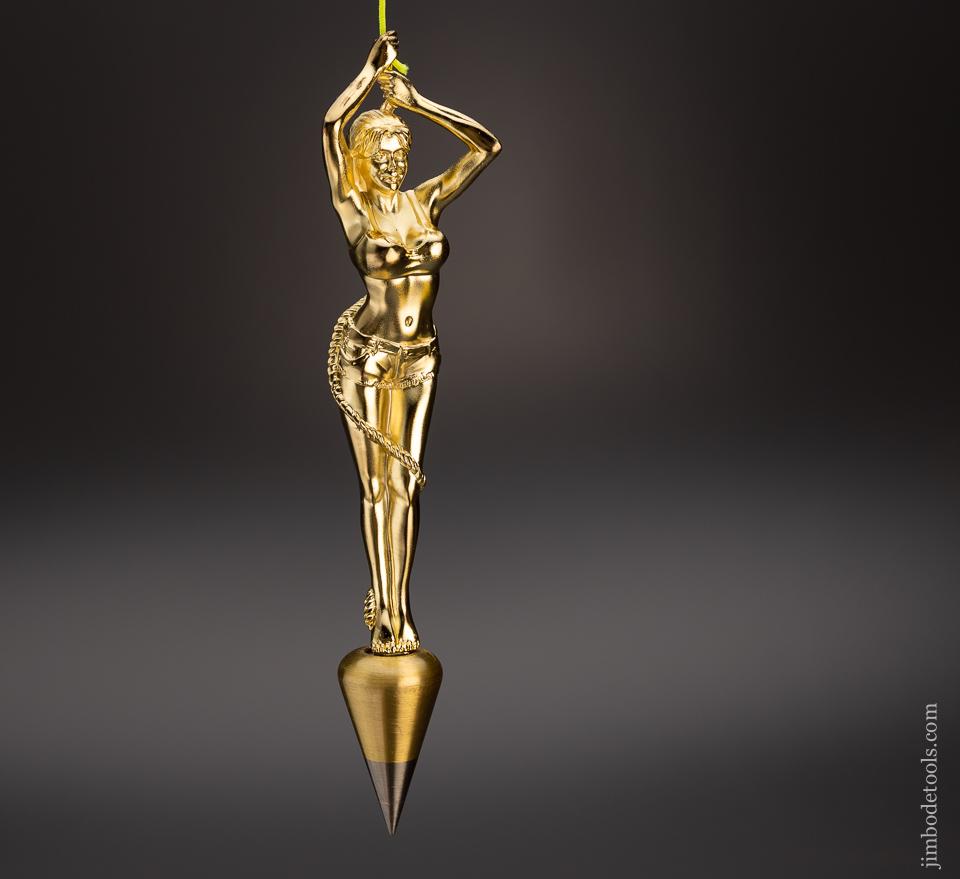 Rare PLUMB BRANDI Figural Plumb Bob - 97376