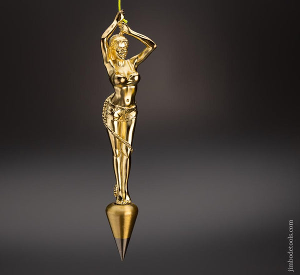 Rare PLUMB BRANDI Figural Plumb Bob - 97376