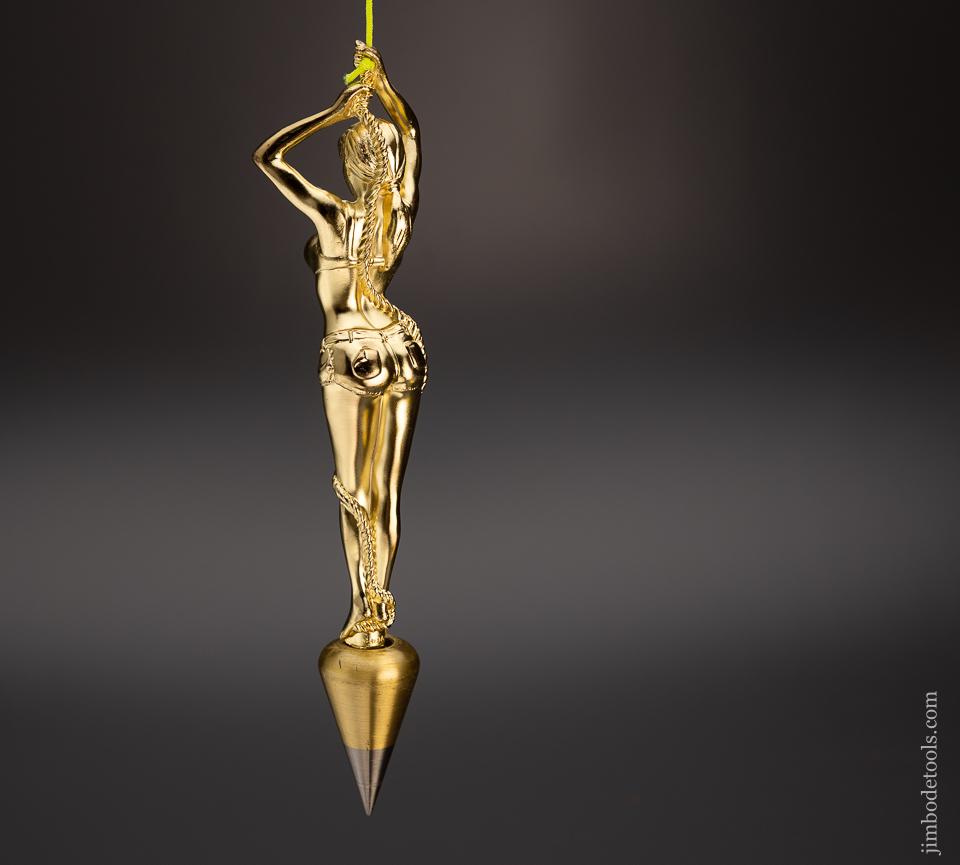 Rare PLUMB BRANDI Figural Plumb Bob - 97376