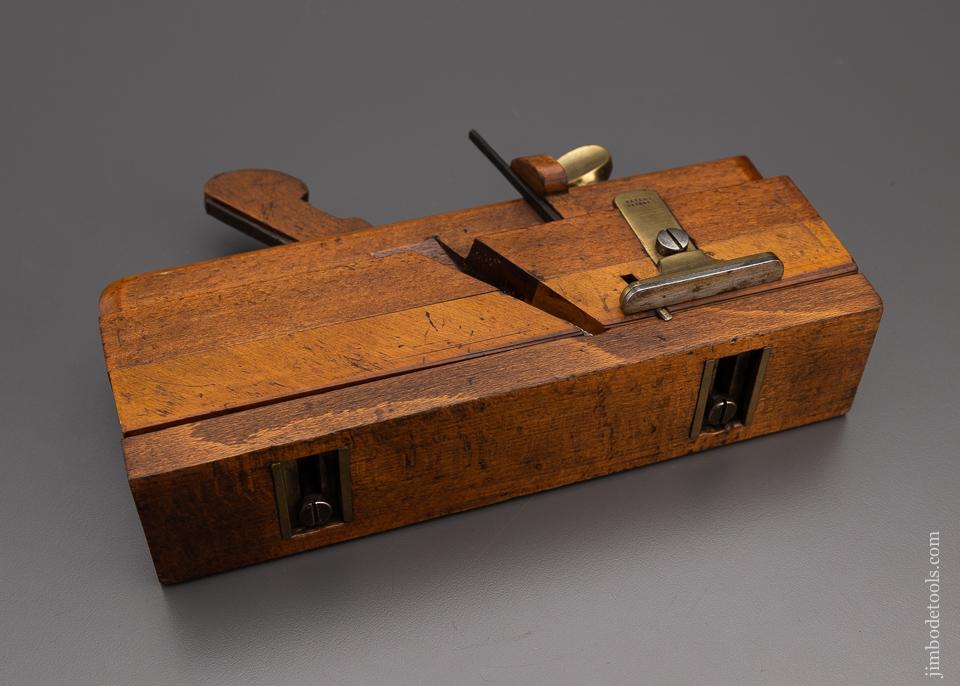 Fine Boxwood Moving Filletster Plane by S. WILSON IPSWICH - 97395