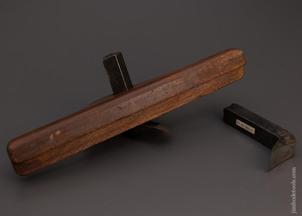 Unusual Wooden Router with 2 Extra Wide Cutters 7/8 cutter & a Spare 1 ...