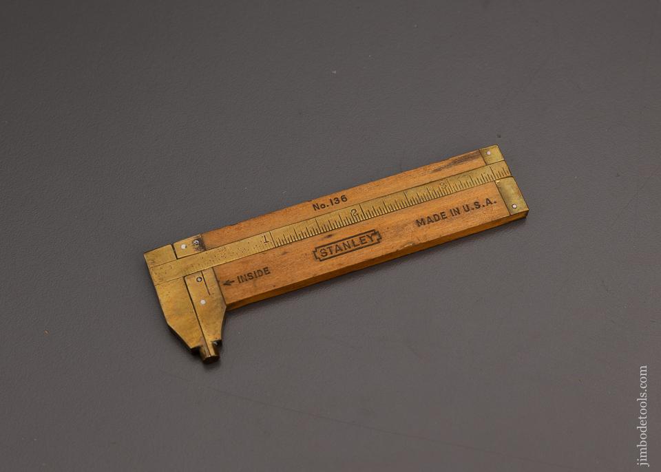 STANLEY No. 136 Boxwood Caliper Rule Fine - 97447