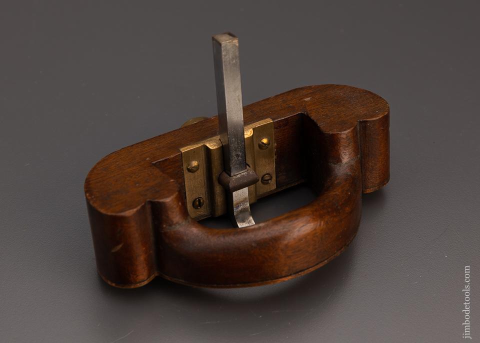 Excellent 5 1/2 inch Mahogany Router Plane with Metallic Base - 97458