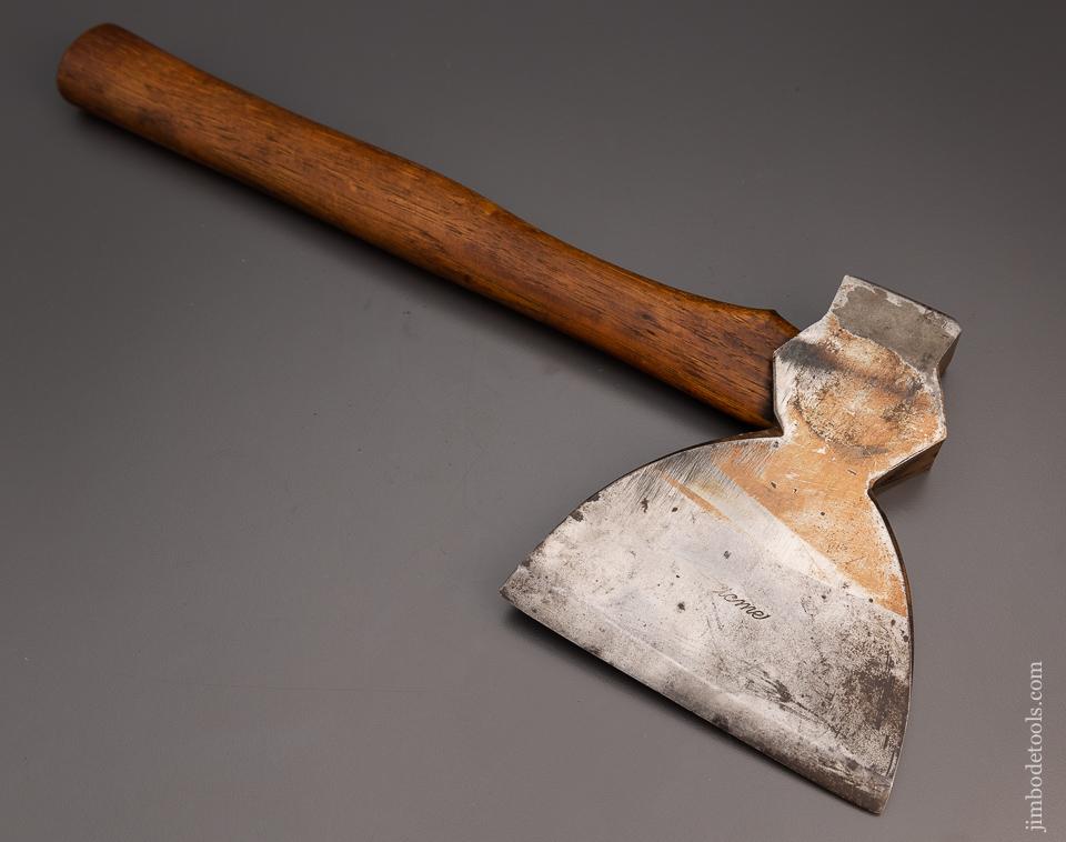 New Old Stock Single Bevel Side Axe by ACME in Original Gold Paint - 97462