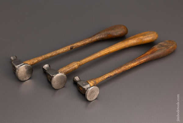 Set of 3 Repousse & Chasing Hammers - 97467