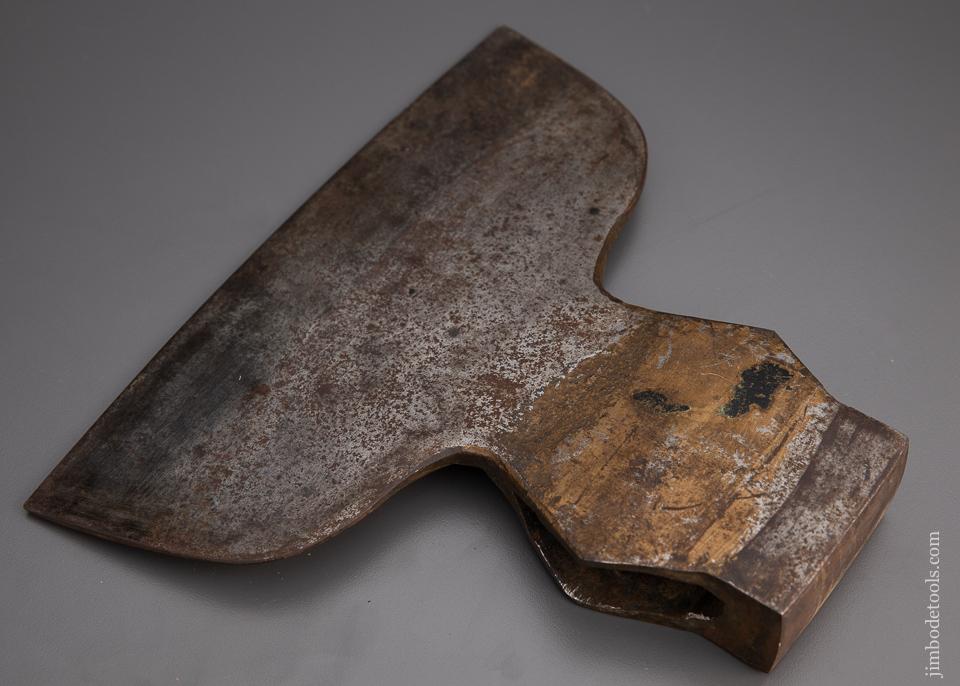 WM. BEATTY & SON Single Bevel Broad Axe in Original Gold Paint - 97471