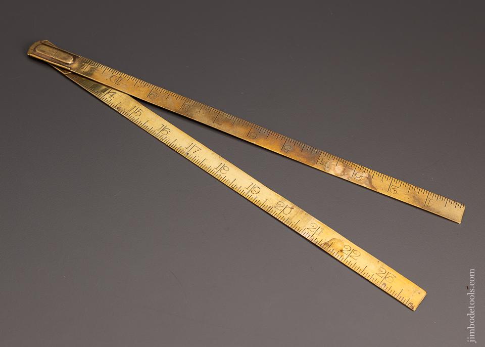 STANLEY No. 17 Brass Blacksmith’s Rule - 97481