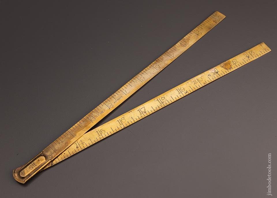 STANLEY No. 17 Brass Blacksmith’s Rule - 97481