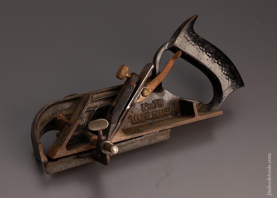 Complete STANLEY No. 78 Rabbet & Filletster Plane - 97502