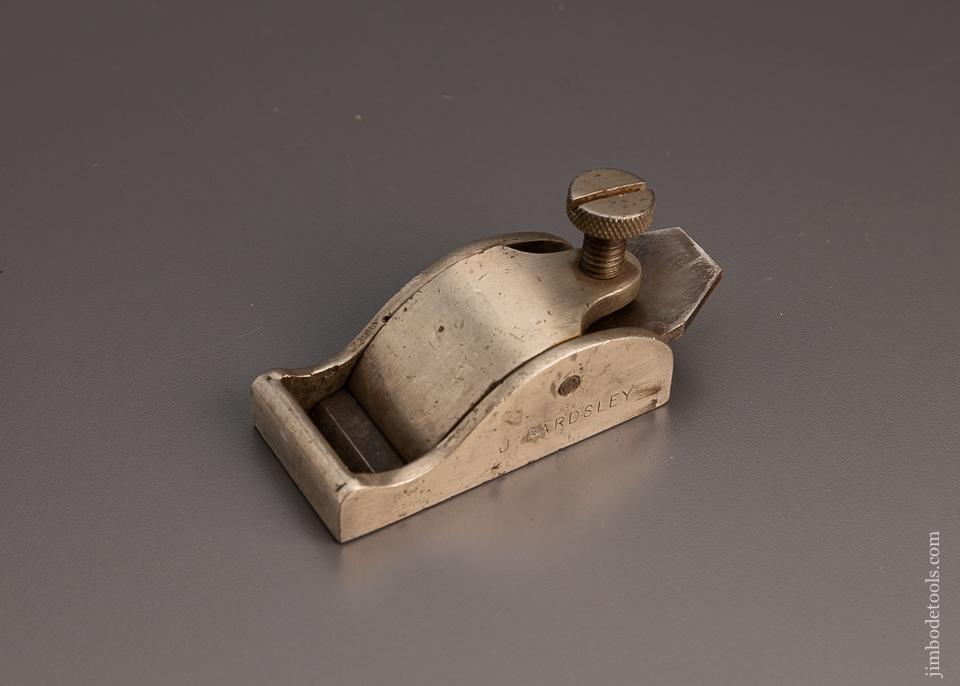 Unusual Nickel Plated Bull Nose Chariot Plane - 97523