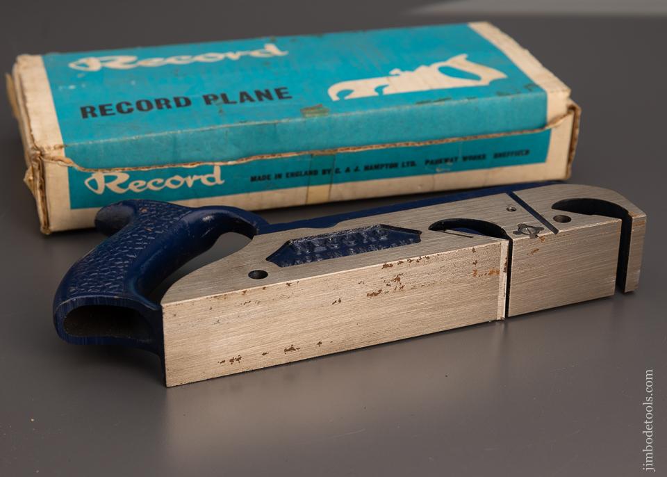 RECORD No. 778 Rabbet & Filletster Plane Near Mint in Box - 97534