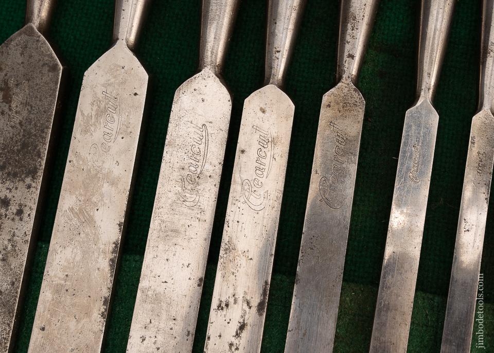Beautiful Set of 12 CLEARCUT Socket Chisels - 97566