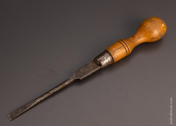I. SORBY Boxwood Handle Cabinet Maker’s Screwdriver - 97591