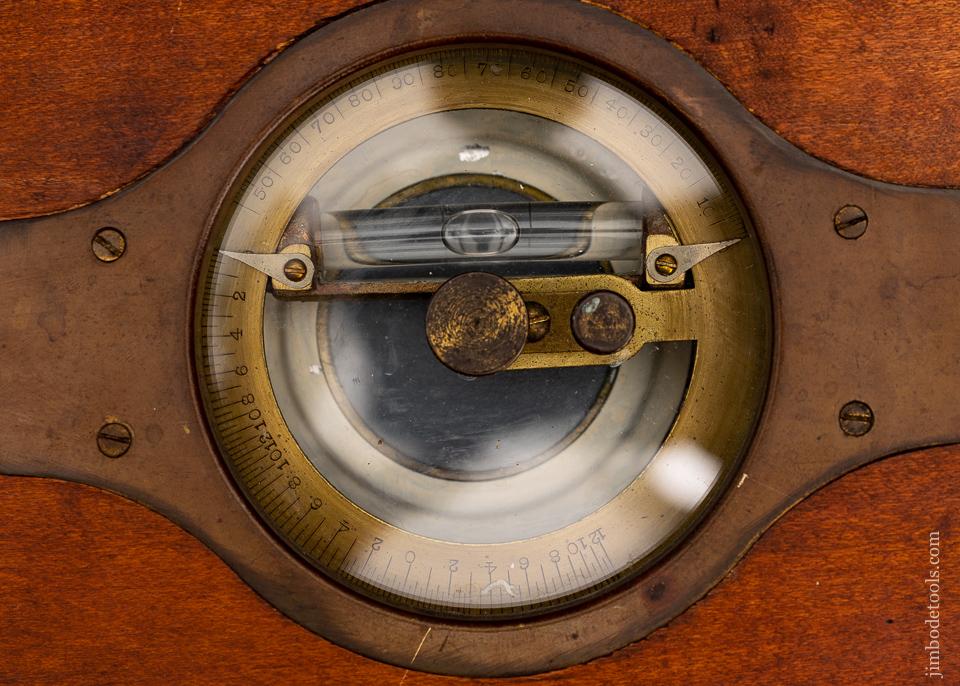 Rare and Near Mint KERN PATENT Inclinometer Level JAN. 3, 1905 - 97618
