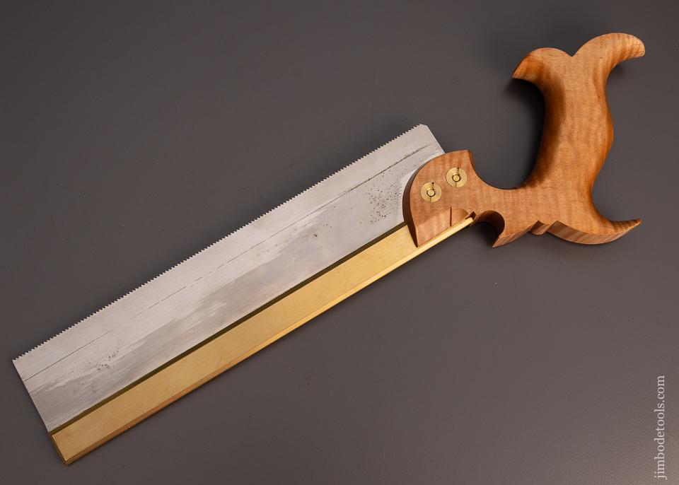 Near Mint Unused LIE-NIELSEN Brass Back Dovetail Saw - 97622