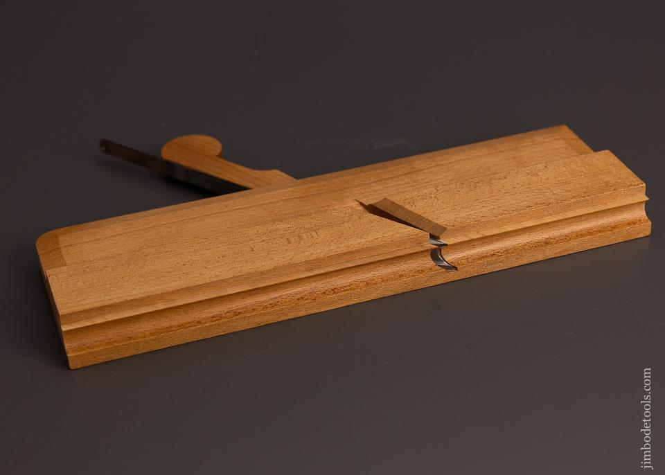 Mint & Unused RED ROSE Beech 1/8 inch Side Bead Moulding Plane - 97623