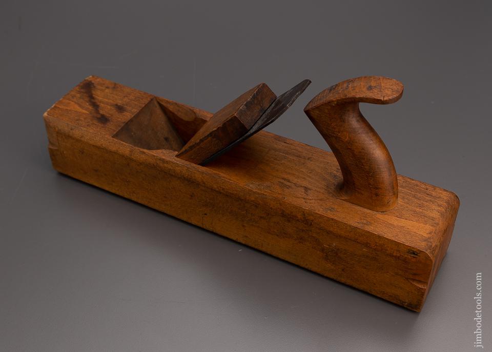 Rare 3 STAR Maker J. BURKE MADISON, IA Cornice Moulding Plane - 97629
