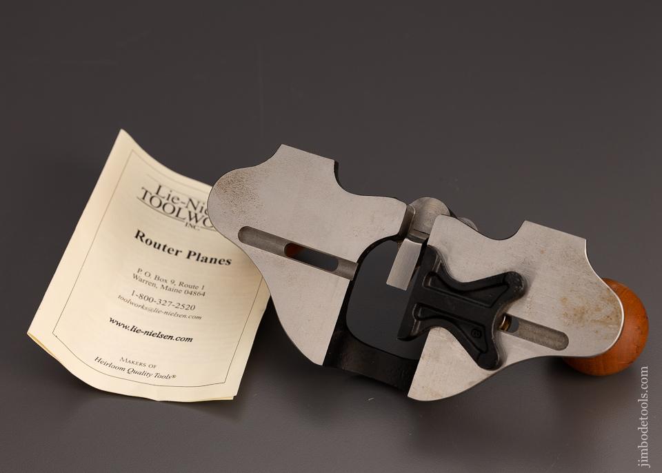 Mint LIE-NIELSEN No. 71 Router Plane with 3/8 Cutter - 97641