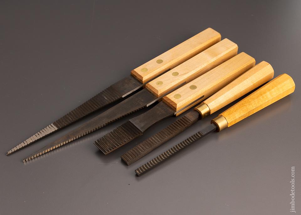 Mint Set of 5 LIE-NIELSEN Plane Maker’s Floats - 97659
