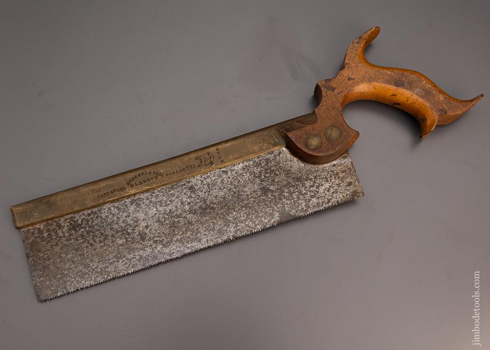 HUGH BROWN & CO. Brass Back Dovetail Saw - 97668