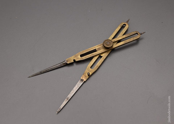 Fine 6 1/2 Inch Proportional Dividers Unmarked - 97675