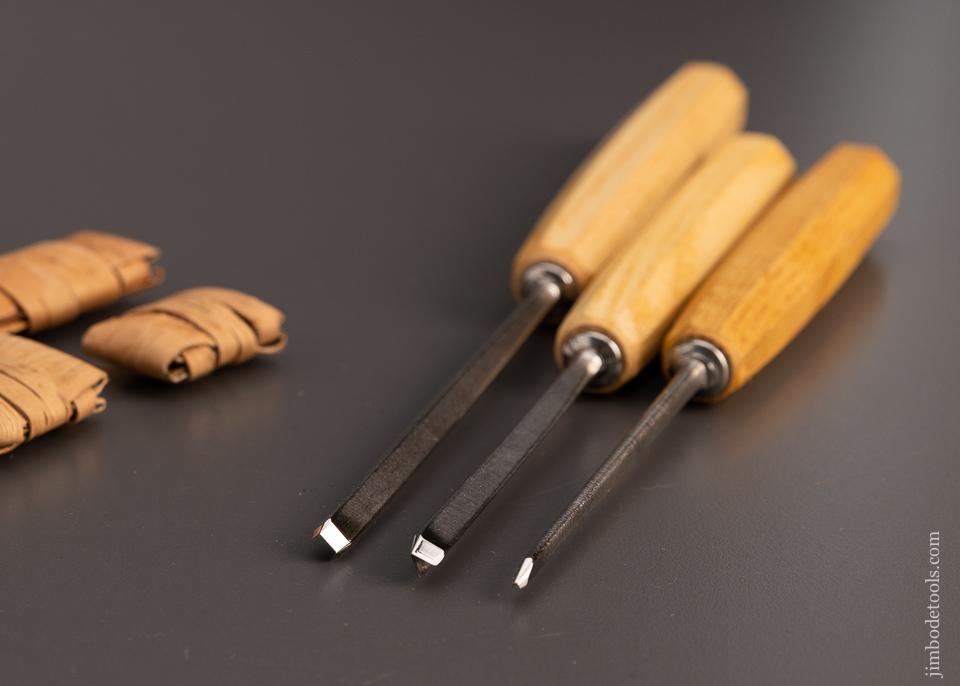 Mint 3 PFIEL SWISS MADE Carving Gouges - 97682