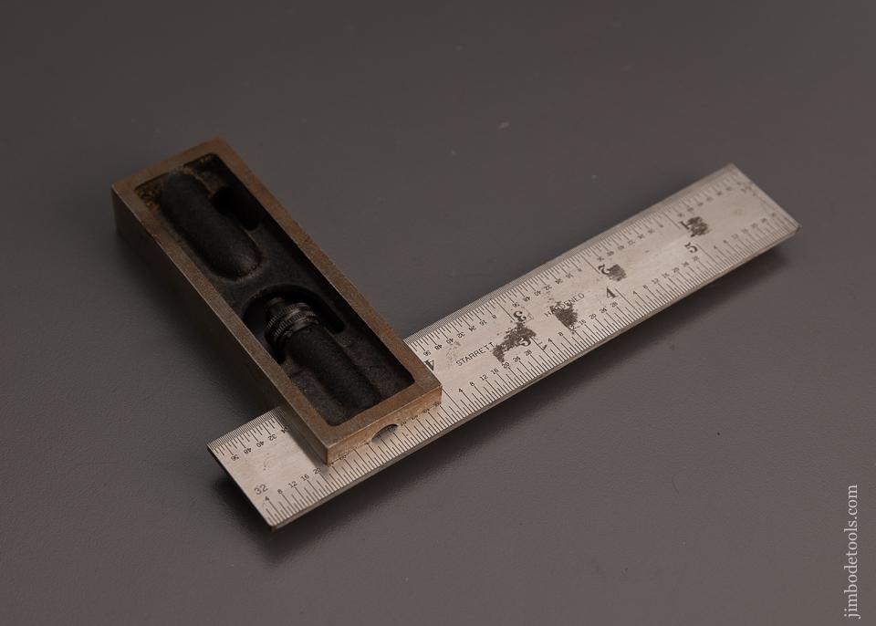 Fine STARRETT 6 Inch Double Square - 97686