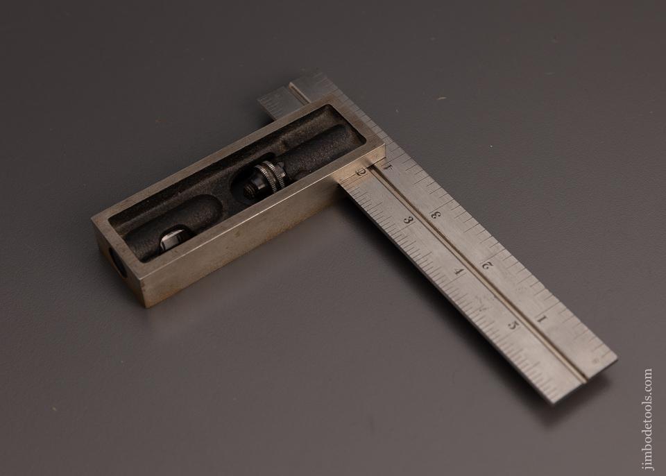 Fine STARRETT 6 Inch Double Square - 97686