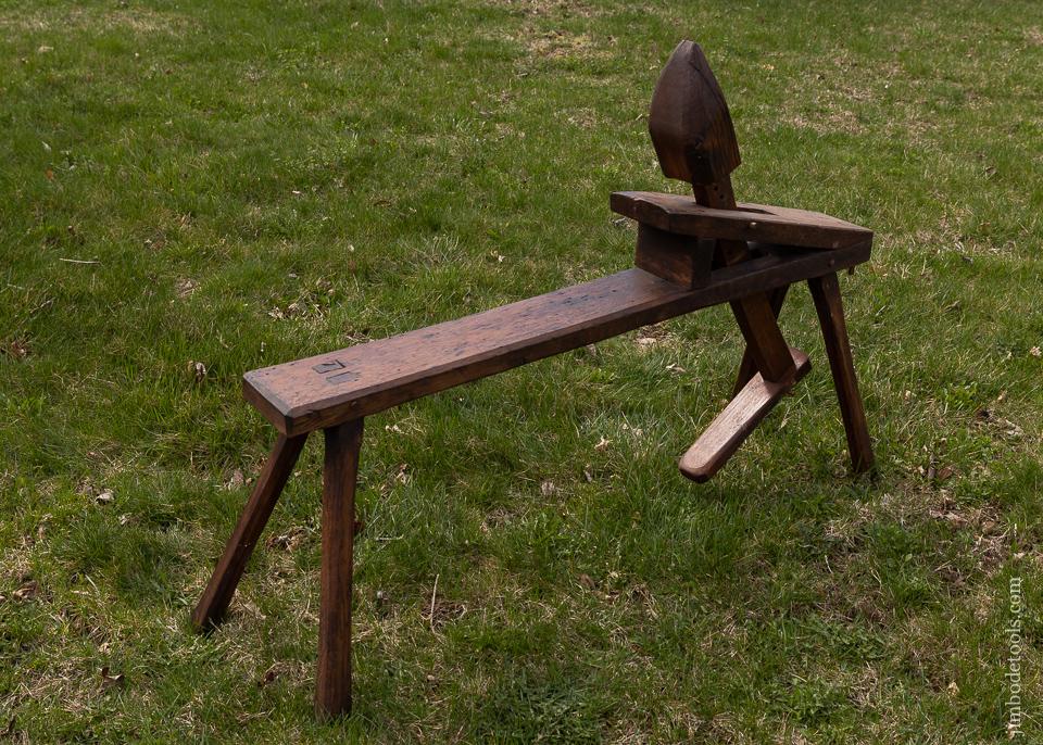 Fabulous Early Fully Functioning Shave Horse Ca. 1875 - 97702