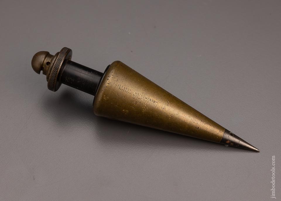 Rare SUVERKROP PATENT Plumb Bob with Integral Reel - 97774