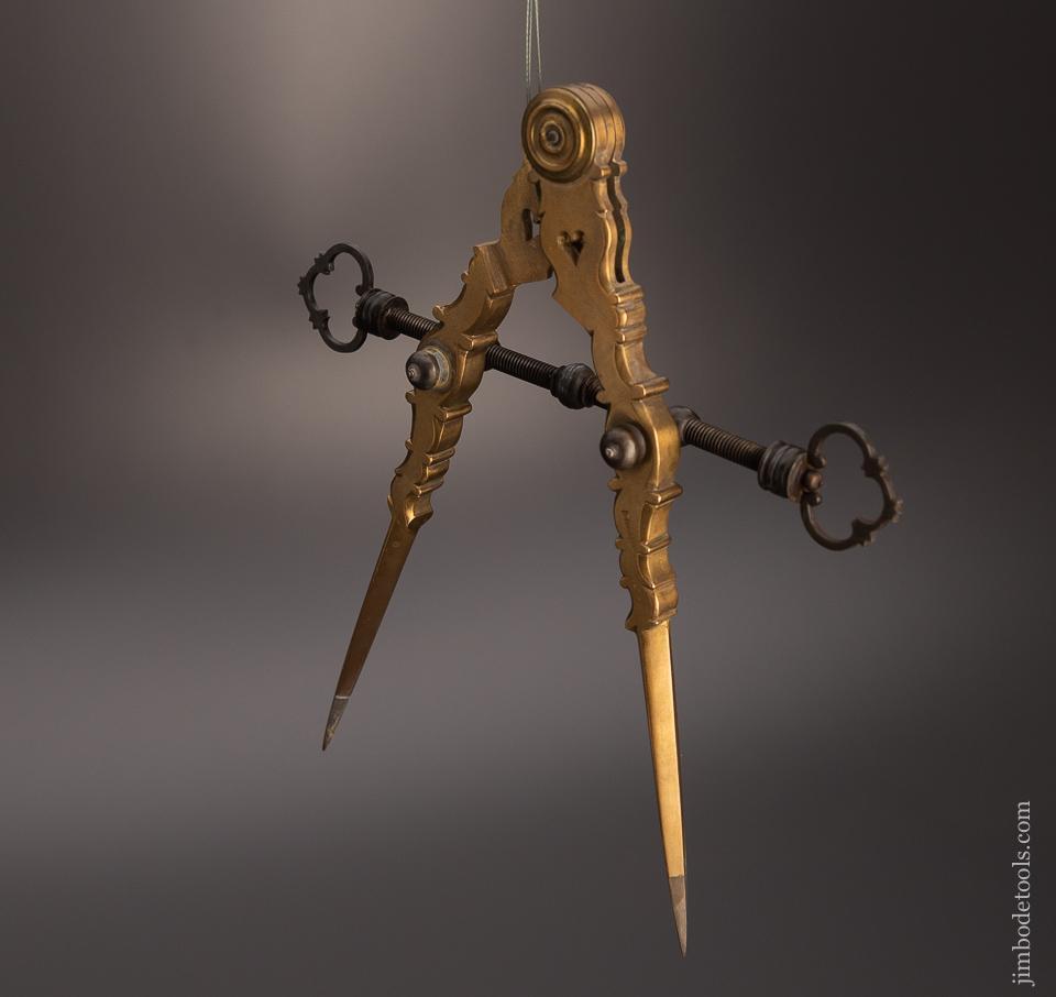 Magnificent Brass & Steel Ornate Dividers by DAVID BROOKSHAW - 97795