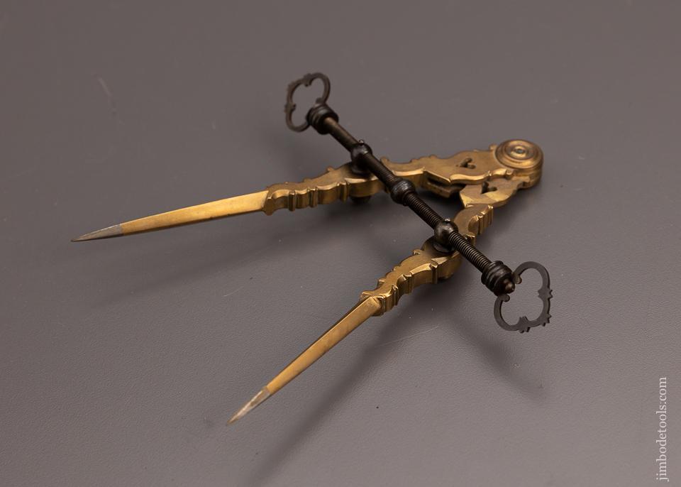 Magnificent Brass & Steel Ornate Dividers by DAVID BROOKSHAW - 97795