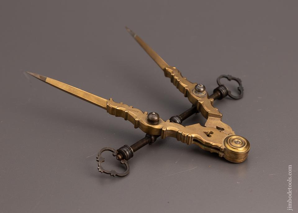 Magnificent Brass & Steel Ornate Dividers by DAVID BROOKSHAW - 97795