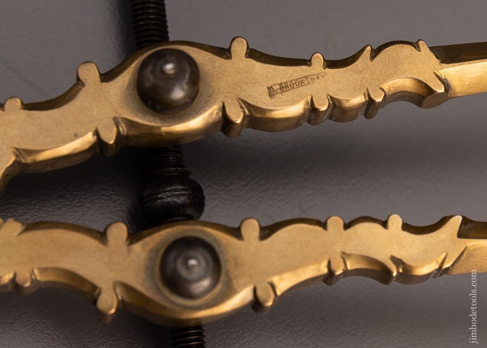 Magnificent Brass & Steel Ornate Dividers by DAVID BROOKSHAW - 97795