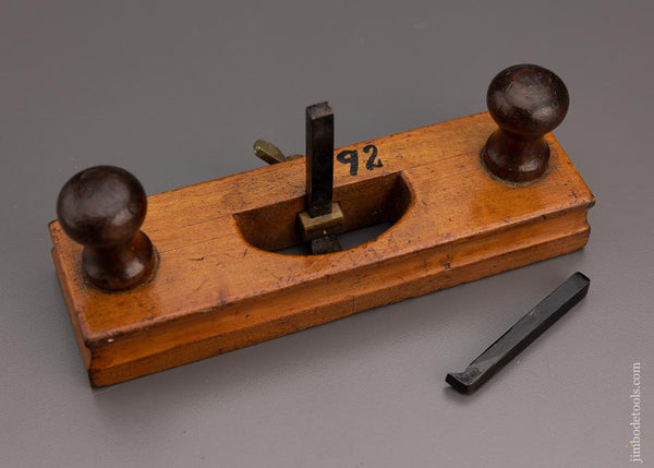 Great Wooden Router Plane with 2 Cutters - 97812