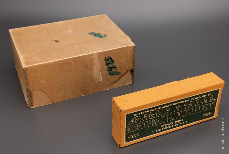 Mint & 100% Complete STANLEY No. 55 Combination Plane in Original Box - 97813