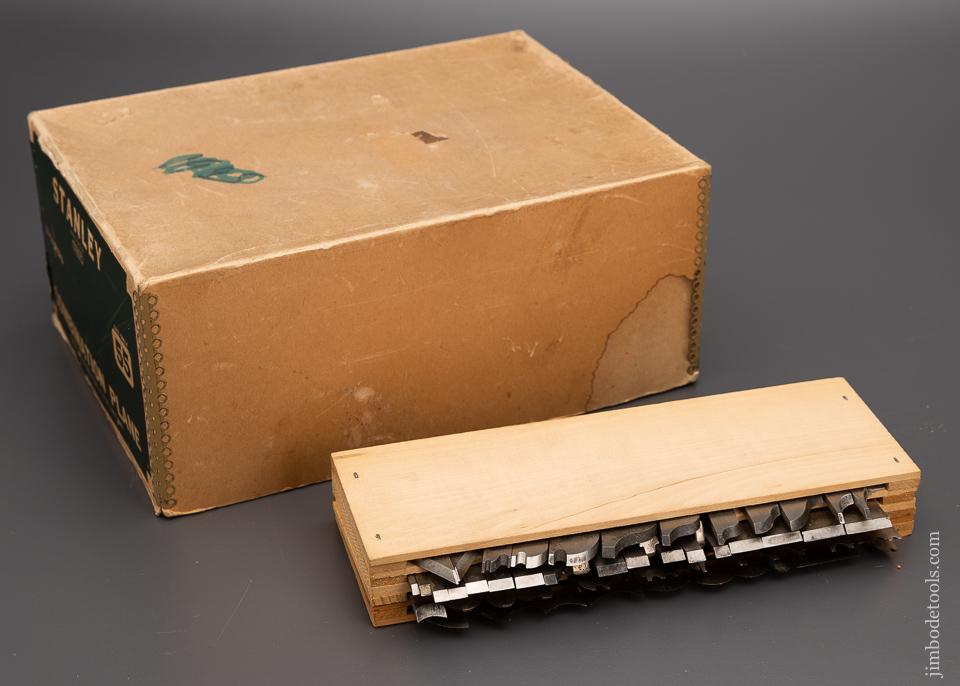 Mint & 100% Complete STANLEY No. 55 Combination Plane in Original Box - 97813