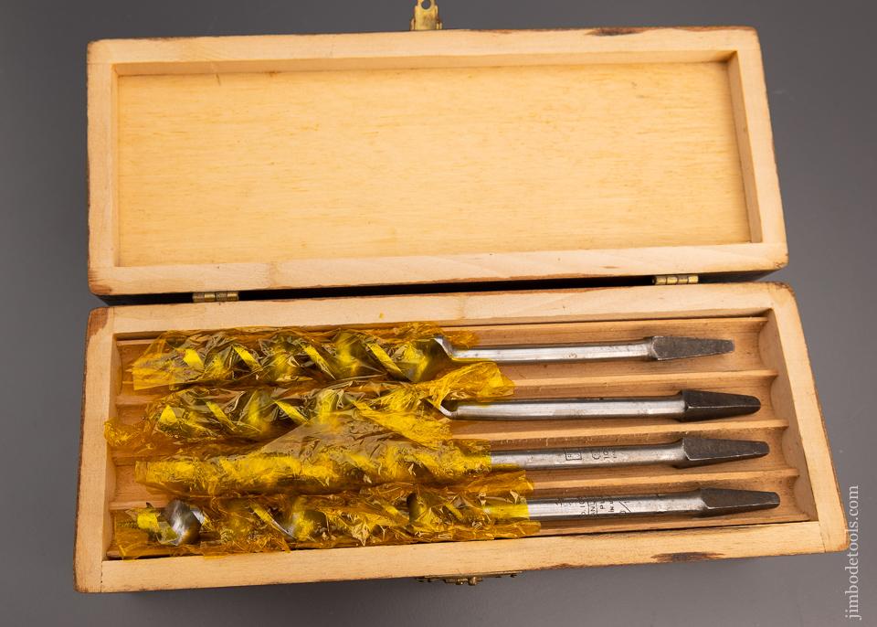 Mint Complete Set of 13 RUSSELL JENNINGS Auger Bits in Original Three Tiered Box - 97814