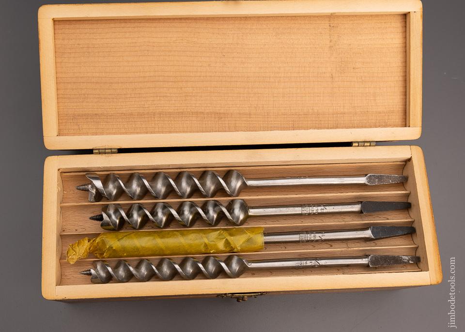 Mint Complete Set of 13 RUSSELL JENNINGS Auger Bits in Original Three Tiered Box - 97815