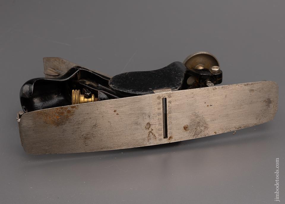 Extra Fine STANLEY No. 113 Type 8A Circular Plane with Ornate Floral Cap - 97820