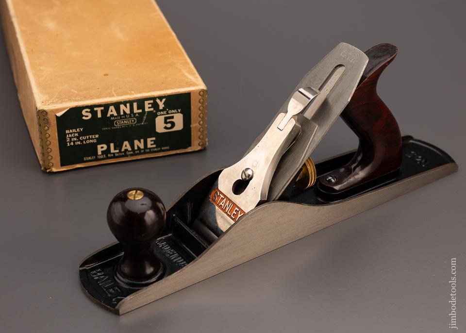 STANLEY No. 5 Mint in Box Jack Plane - 97823