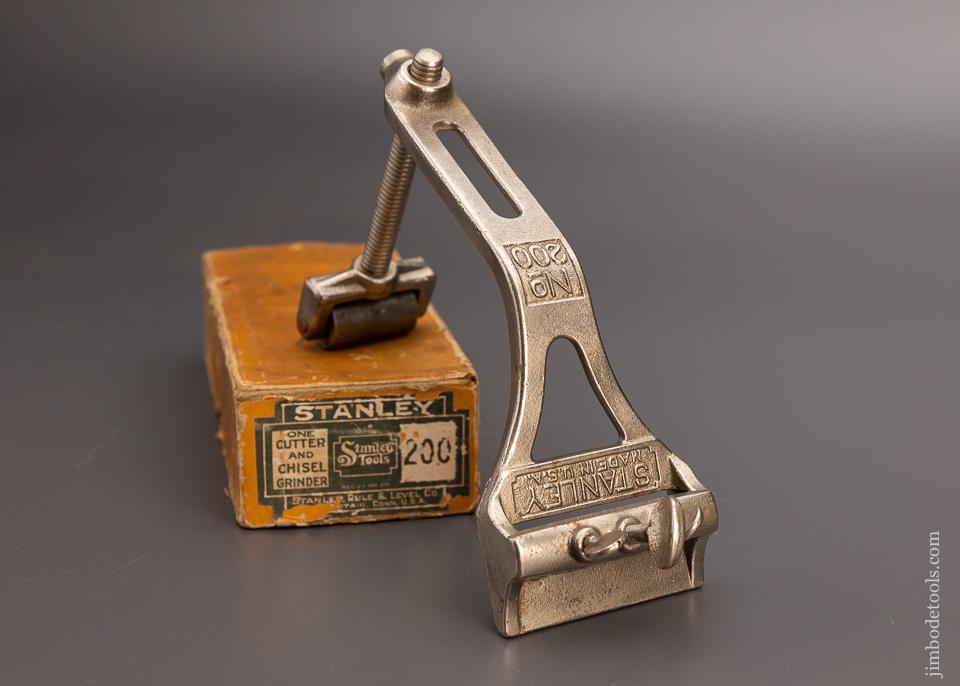 STANLEY No. 200 Cutter & Chisel Grinder Mint in Box - 97829