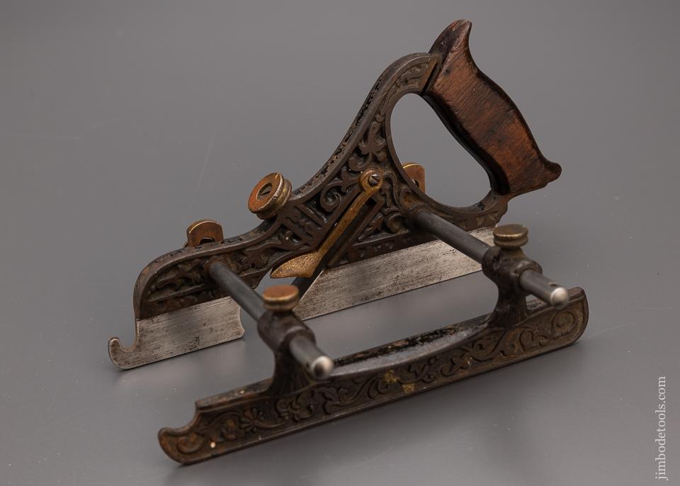 STANLEY MILLERS PATENT No. 43 Ornate Plow Plane - 97830