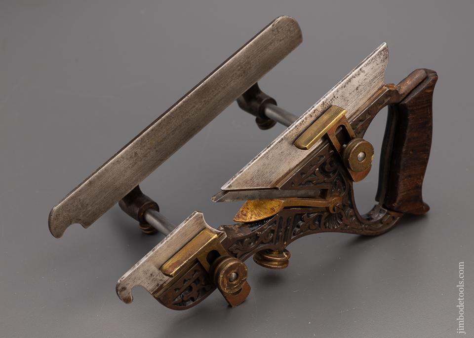 STANLEY MILLERS PATENT No. 43 Ornate Plow Plane - 97830